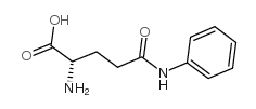 (2S)-2-amino-5-anilino-5-oxopentanoic acid结构式