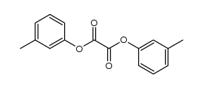 oxalic acid di-m-tolyl ester结构式