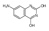 7-氨基喹唑啉-2,4-二酮结构式