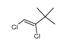 (Z)-1,2-Dichlor-3,3-dimethyl-1-buten结构式