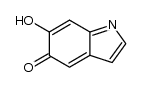 6-hydroxy-5H-indol-5-one结构式