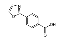 4-(噁唑-2-基)苯甲酸结构式