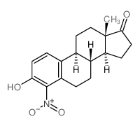 Estra-1,3,5(10)-trien-17-one,3-hydroxy-4-nitro-结构式