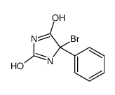 5-bromo-5-phenylimidazolidine-2,4-dione结构式