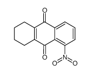 5-nitro-1,2,3,4-tetrahydro-anthraquinone结构式