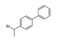 1-(1-bromoethyl)-4-phenylbenzene结构式