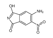5-amino-6-nitroisoindole-1,3-dione结构式