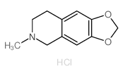 Hydrohydrastinine, hydrochloride结构式
