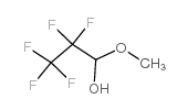 2,2,3,3,3-pentafluoro-1-methoxypropan-1-ol结构式