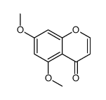 4H-1-Benzopyran-4-one, 5,7-dimethoxy-结构式