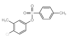 1-chloro-2-methyl-4-(4-methylphenyl)sulfonyloxy-benzene结构式