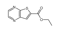 ethyl thieno[2,3-b]pyrazine-6-carboxylate结构式