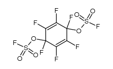 hexafluoro-2,5-cyclohexadienylene 1,4-bis(fluorosulfate)结构式