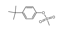 4-t-butylphenyl methanesulfonate结构式