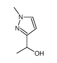 1-(1-methylpyrazol-3-yl)ethanol结构式