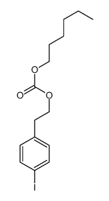 Hexyl p-iodophenethyl=carbonate结构式