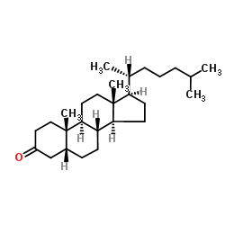 (5β)-Cholestan-3-one结构式
