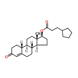 环戊丙酸诺龙结构式