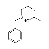 N-(2-benzylsulfanylethyl)acetamide结构式