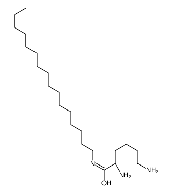 (S)-2,6-Diamino-N-hexadecylhexanamide结构式