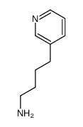 4-(3-吡啶)丁基胺结构式