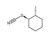 trans-1-iodo-2-thiocyanatocyclohexane结构式