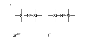 [[[[bis(trimethylsilyl)amino]-iodo-methylstannyl]-trimethylsilylamino]-dimethylsilyl]methane结构式
