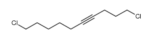 1,10-dichloro-dec-4-yne结构式