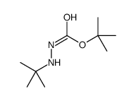 N-叔丁基(叔丁氧基)碳酰肼结构式