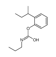 (2-butan-2-ylphenyl) N-propylcarbamate结构式