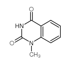 1-甲基-2,4(1h,3h)-喹唑啉二酮结构式