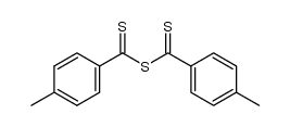 bis(4-methylbenzenethiocarbonyl) sulphide结构式