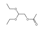 acetoxyacetaldehyde diethylacetate结构式