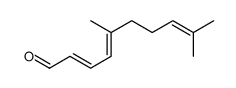 5,9-dimethyldeca-2,4,8-trienal结构式