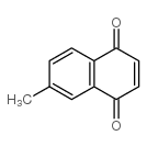 6-甲基-1,4-萘醌结构式