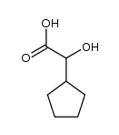 2-cyclopentyl-2-hydroxyacetic acid结构式