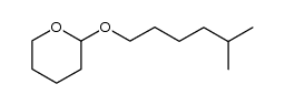 5-Methyl-1-(tetrahydropyranyloxy)hexane结构式