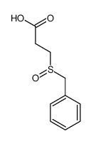 3-benzylsulfinylpropanoic acid结构式