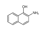 2-氨基-1-萘酚结构式