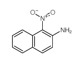 1-硝-2-萘胺结构式