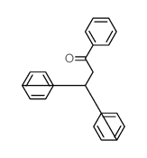 1,3,3-三苯基-1-丙酮结构式