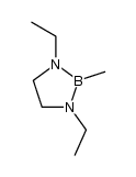 1,3-diethyl-2-methyl-1,3,2-diazaboracyclopentane结构式
