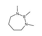1,2,3-trimethyl-1,3,2-diazaboracycloheptane结构式