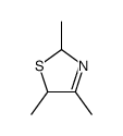 Thiazole, 2,5-dihydro-2,4,5-triMethyl-结构式