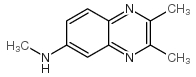 6-Quinoxalinamine,N,2,3-trimethyl-(9CI)结构式