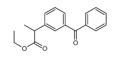 Ketoprofen Ethyl Ester结构式