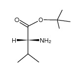 R-(-)-valine t-butyl ester结构式