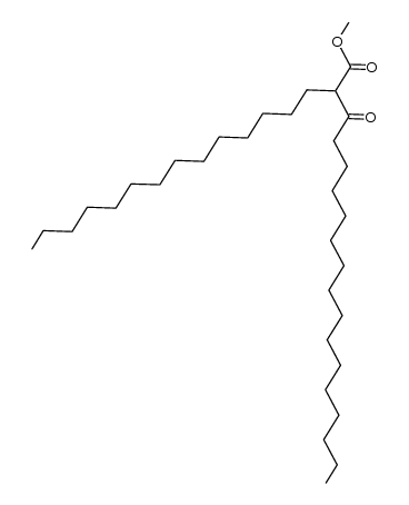 methyl α-palmitoyl palmitate结构式