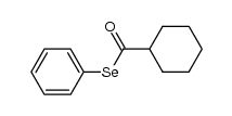 Se-phenyl cyclohexanecarboselenoate结构式
