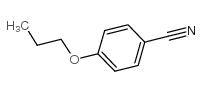 4-丙氧基苯甲腈结构式